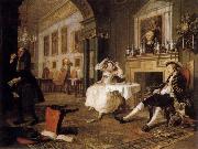 HOGARTH, William Marriage a la Mode:Shortly after the Marriage china oil painting artist
